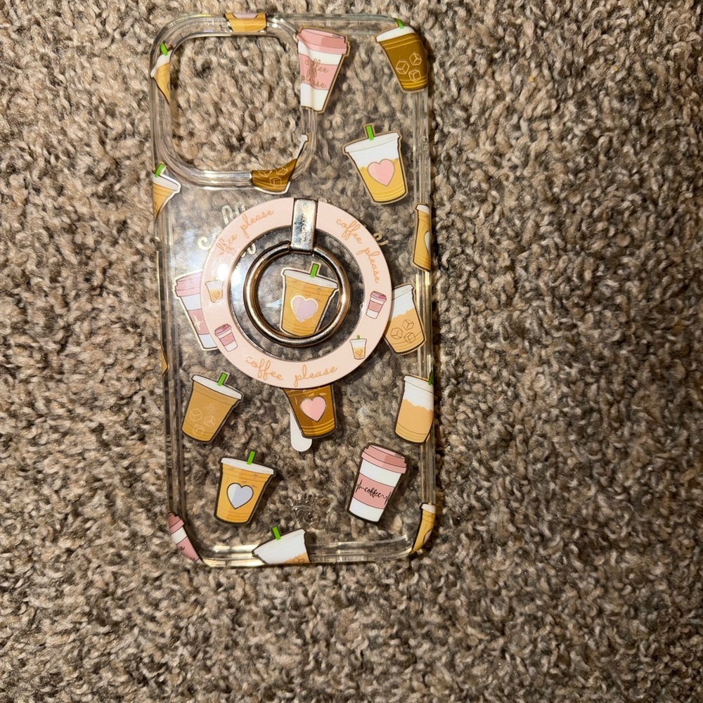 Velvet Caviar Coffee Themed Phone Case